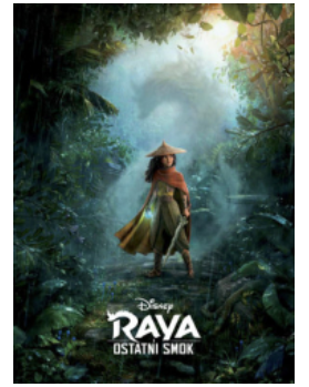 RAYA I OSTATNI SMOK DISNEY NOWA