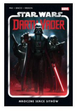 STAR WARS DARTH VADER MROCZNE SERCE SITHÓW MENON