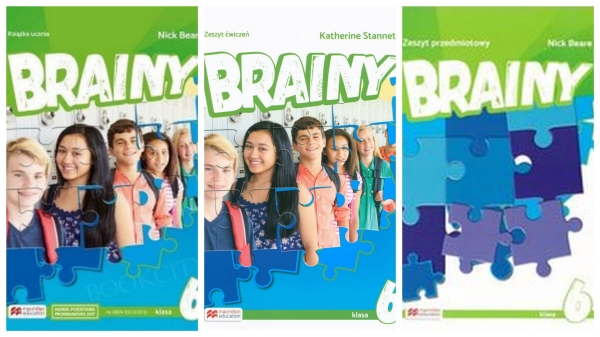 BRAINY 6 ANGIELSKI PODRĘCZNIK ĆWICZENIA ZESZYT  PRZEDMIOTOWY