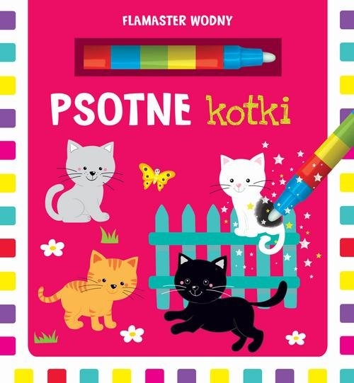 FLAMASTER WODNY PSOTNE KOTKI NOWA