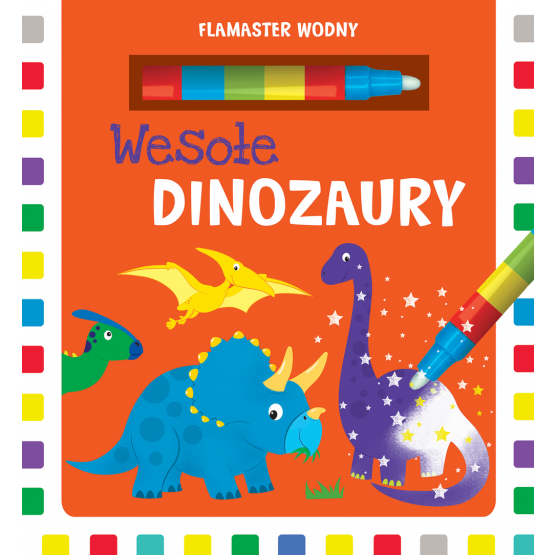 FLAMASTER WODNY WESOŁE DINOZAURY