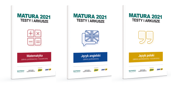 MATURA 2021 TESTY ARKUSZE POLSKI MATEMATYKA ANGIELSKI 