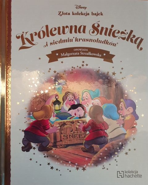 KRÓLEWNA ŚNIEŻKA I SIEDMIU KRASNOLUDKÓW  DISNEY ZŁOTA KOLEKCJA 
