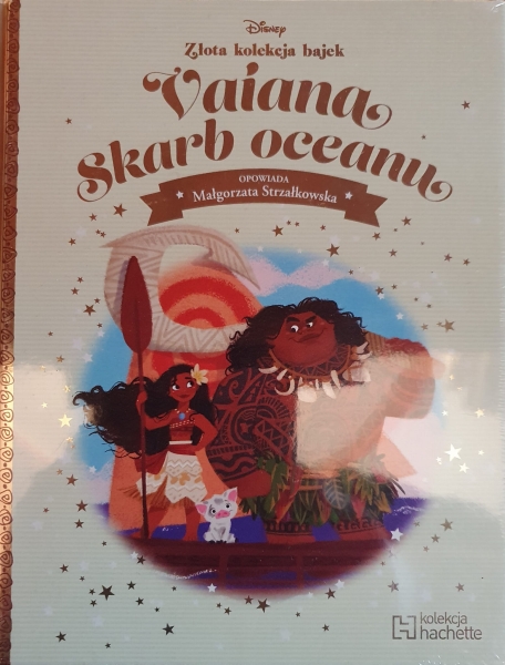 VAIANA I SKARB OCEANU DISNEY ZŁOTA KOLEKCJA  