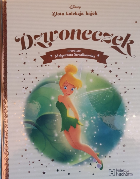 DZWONECZEK DISNEY ZŁOTA KOLEKCJA  BAJEK NOWA TWARDA 