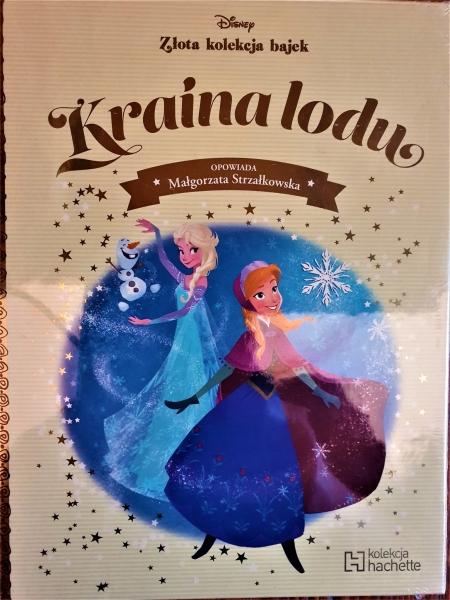 KRAINA LODU DISNEY ZŁOTA KOLEKCJA  BAJEK NOWA TWARDA  