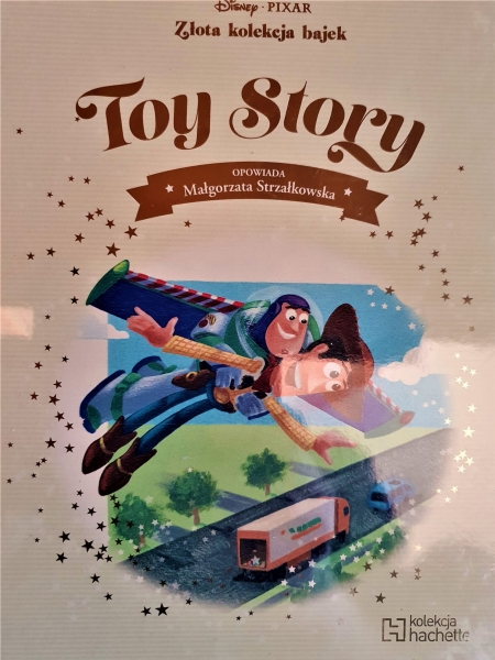 TOY STORY  DISNEY ZŁOTA KOLEKCJA  BAJEK NOWA TWARDA   