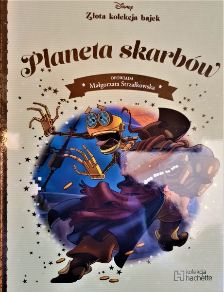 PLANETA SKARBÓW  DISNEY ZŁOTA KOLEKCJA  BAJEK NOWA TWARDA   