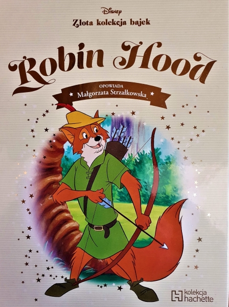ROBIN HOOD DISNEY ZŁOTA KOLEKCJA  BAJEK NOWA TWARDA   