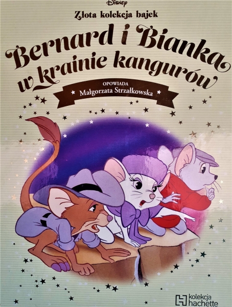BERNARD I BIANKA W KRAINIE KANGURÓW ZŁOTA KOLEKCJA  BAJEK NOWA TWARDA   