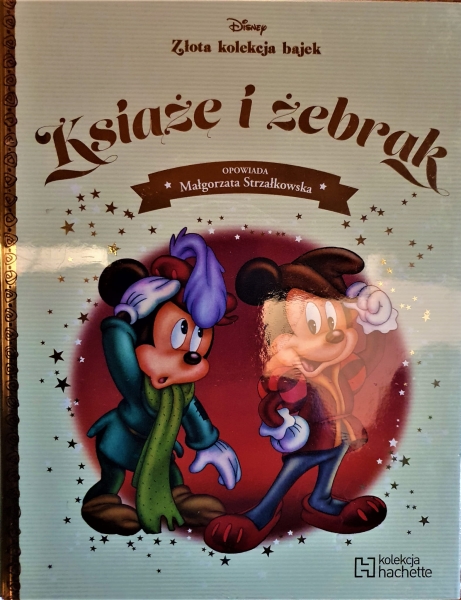 KSIĄŻE I ŻEBRAK ZŁOTA KOLEKCJA  BAJEK NOWA TWARDA    (1)