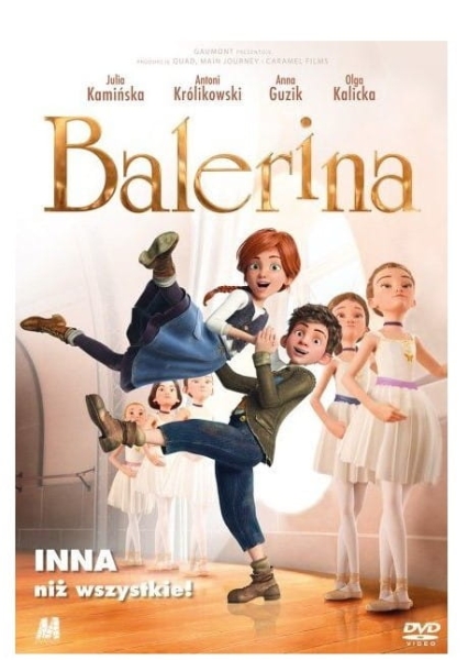 BALERINA INNA NIŻ WSZYSTKIE DVD KAMIŃSKA KRÓLIKOWSKI 