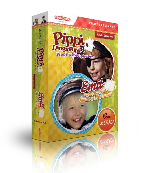 PIPPI LANGSTRUMPF EMIL ZE SALAMANDII 2 DVD