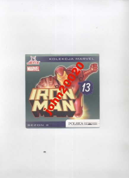 IRON MAN 13.MARVEL.SEZON 2.VCD