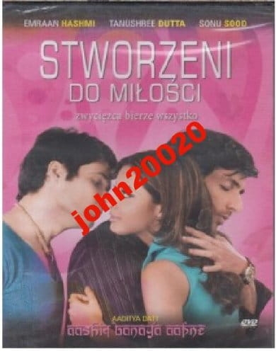 STWORZENI DO MIŁOŚCI.BOLLYWOOD DVD..FOLIA