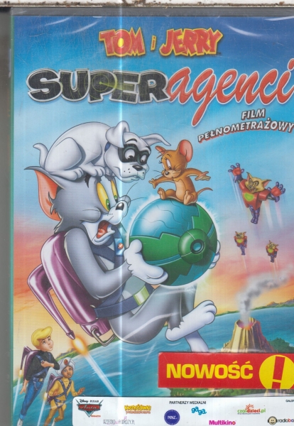 TOM I JERRY SUPERAGENCI.DVD.158 MIN FOLIA.