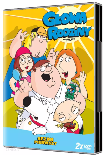 GŁOWA RODZINY FAMILY GUY SEZON 1 2DVD