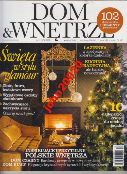 12/2009 DOM & WNĘTRZE .KUCHNIA TRADYCYJNA