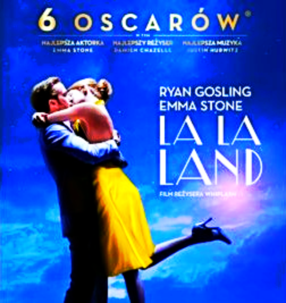 LA LA LAND DVD 6 OSCARÓW GOSLING STONE 