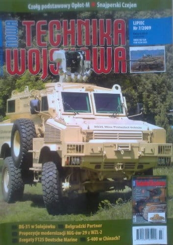 NOWA TECHNIKA WOJSKOWA 7/2009,SNAJPERSKI CZEJEN