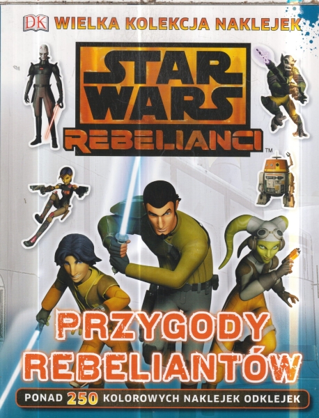 STAR WARS REBELIANCI PRZYGODY REBELIANTÓW NAKLEJKI