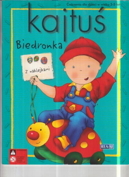 KAJTUŚ BIEDRONKA.ĆWICZENIA NAKLEJKI