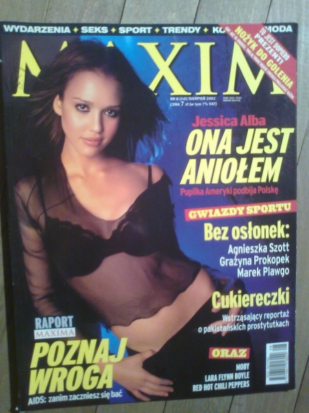 MAXIM-JESSICA ALBA,SEKS,SPORT,TRENDY