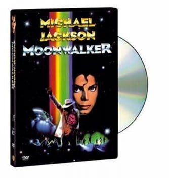 MOONWALKER MICHAEL JACKSON  DVD  FOLIA