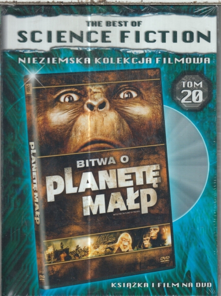 BITWA O PLANETĘ MAŁP DVD MCDOWALL FOLIA