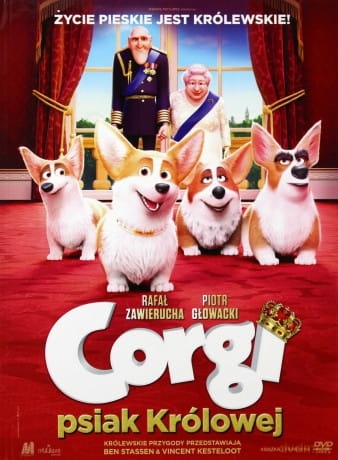 CORGI PSIAK KRÓLOWEJ BOOKLET DVD