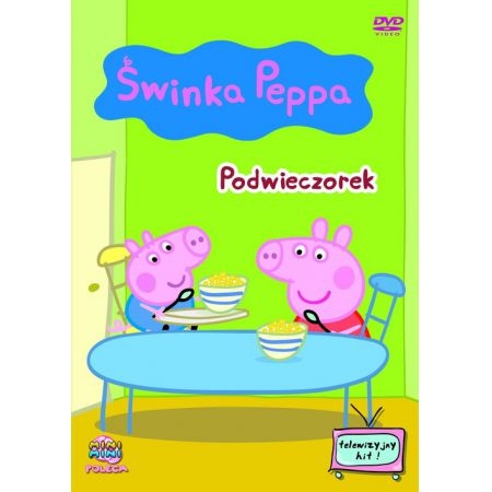 ŚWINKA PEPPA PODWIECZOREK DVD