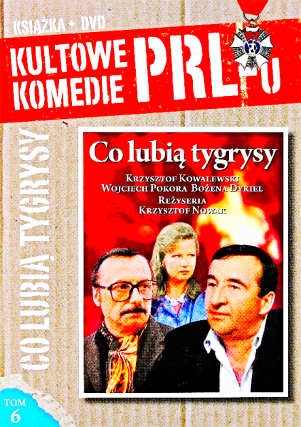 CO LUBIA TYGRYSY DVD POKORA DYKIEL FOLIA 
