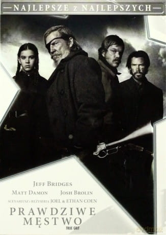PRAWDZIWE MĘSTWO COEN PORTIS  TRUE GRIT DVD