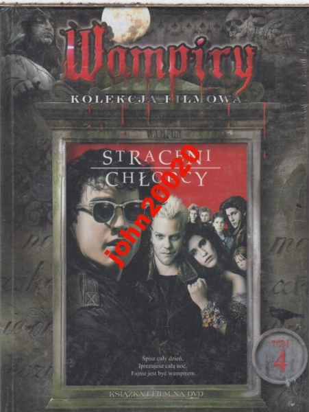 STRACENI CHŁOPCY.WAMPIRY.DVD + KSIĄŻKA