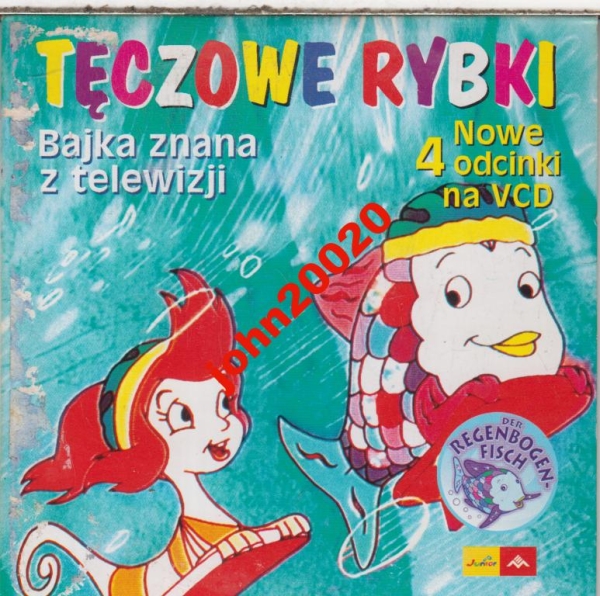 TĘCZOWE RYBKI.4 BAJKI.STEFEK KREWETKA