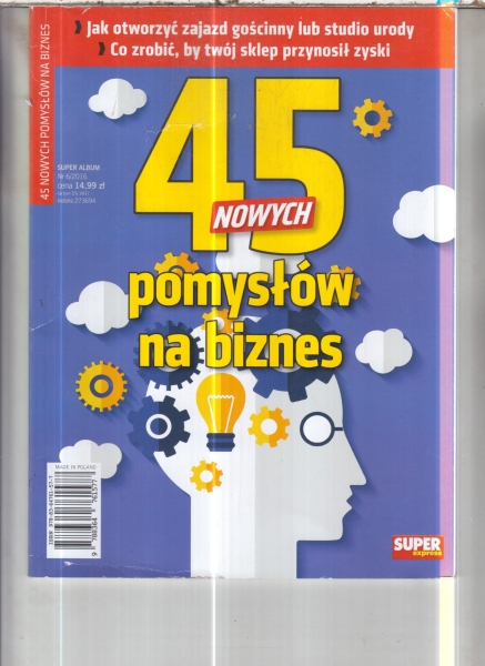 45 NOWYCH POMYSŁÓW NA BIZNES