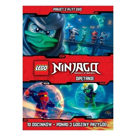 LEGO NINJAGO OPĘTANIE ODCINKI 45-54 PAKIET 2 DVD