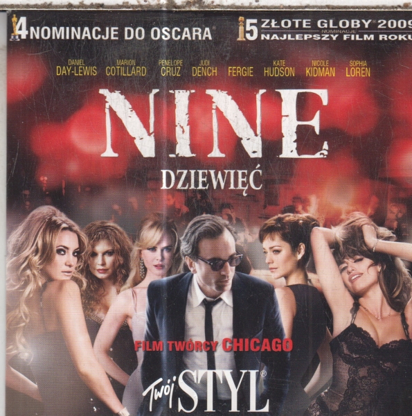 NINE DZIEWIĘĆ  DVD DAY LEWIS