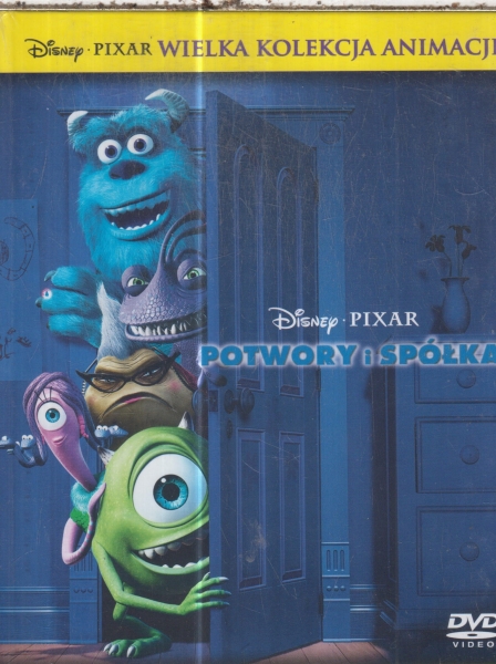 POTWORY I SPÓŁKA  DVD DISNEY DUBBING FOLIA