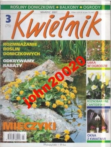 3/2001 .KWIETNIK.MIECZYKI