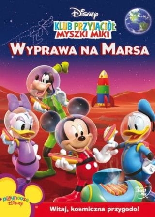 KLUB PRZYJACIÓŁ MYSZKI MIKI DVD WYPRAWA NA MARSA