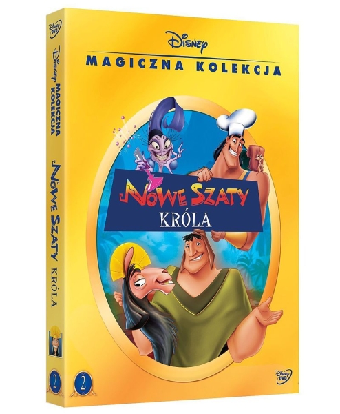 NOWE SZATY KRÓLA MAGICZNA KOLEKCJA DISNEY DVD