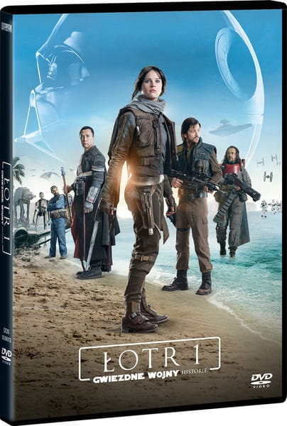 ŁOTR 1 GWIEZDNE WOJNY STAR WARS DVD FOLIA