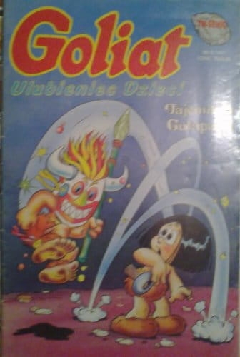 GOLIAT,TAJEMNICA EUTAPERKI,KOMIKS