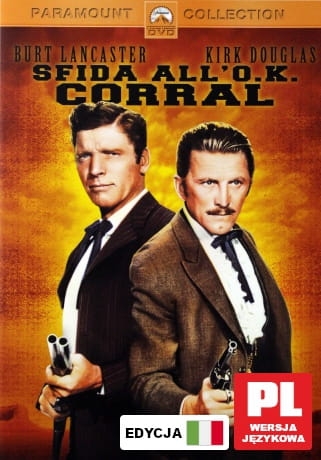 POJEDYNEK W CORRALU LANCASTER DOUGLAS OK DVD