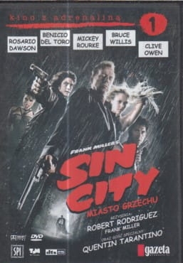 SIN CITY MIASTO GRZECHU.TARANTINO .DVD