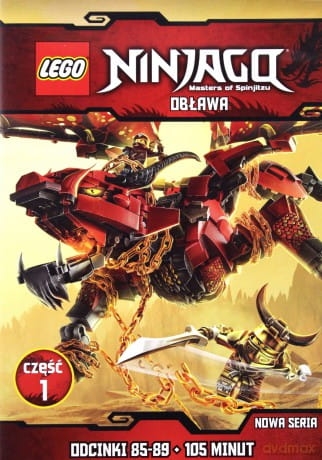 LEGO NINJAGO OBŁAWA CZĘŚĆ 1 ODCINKI 85-89 DVD