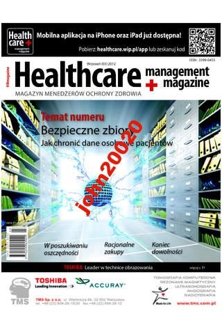 HEALTHCARE+MANAGEMENT MAGAZINE-OHRONA ZDROWIA
