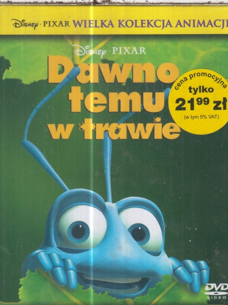 DAWNO TEMU W TRAWIE  DVD DISNEY DUBBING FOLIA