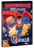 SUPERMAN SUPER -VILLAINS METALLO  DVD FOLIA